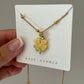 Gold Clover Necklace