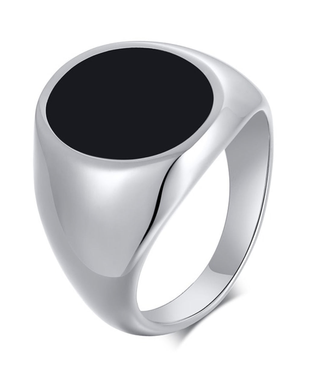 Onyx Pinky Ring