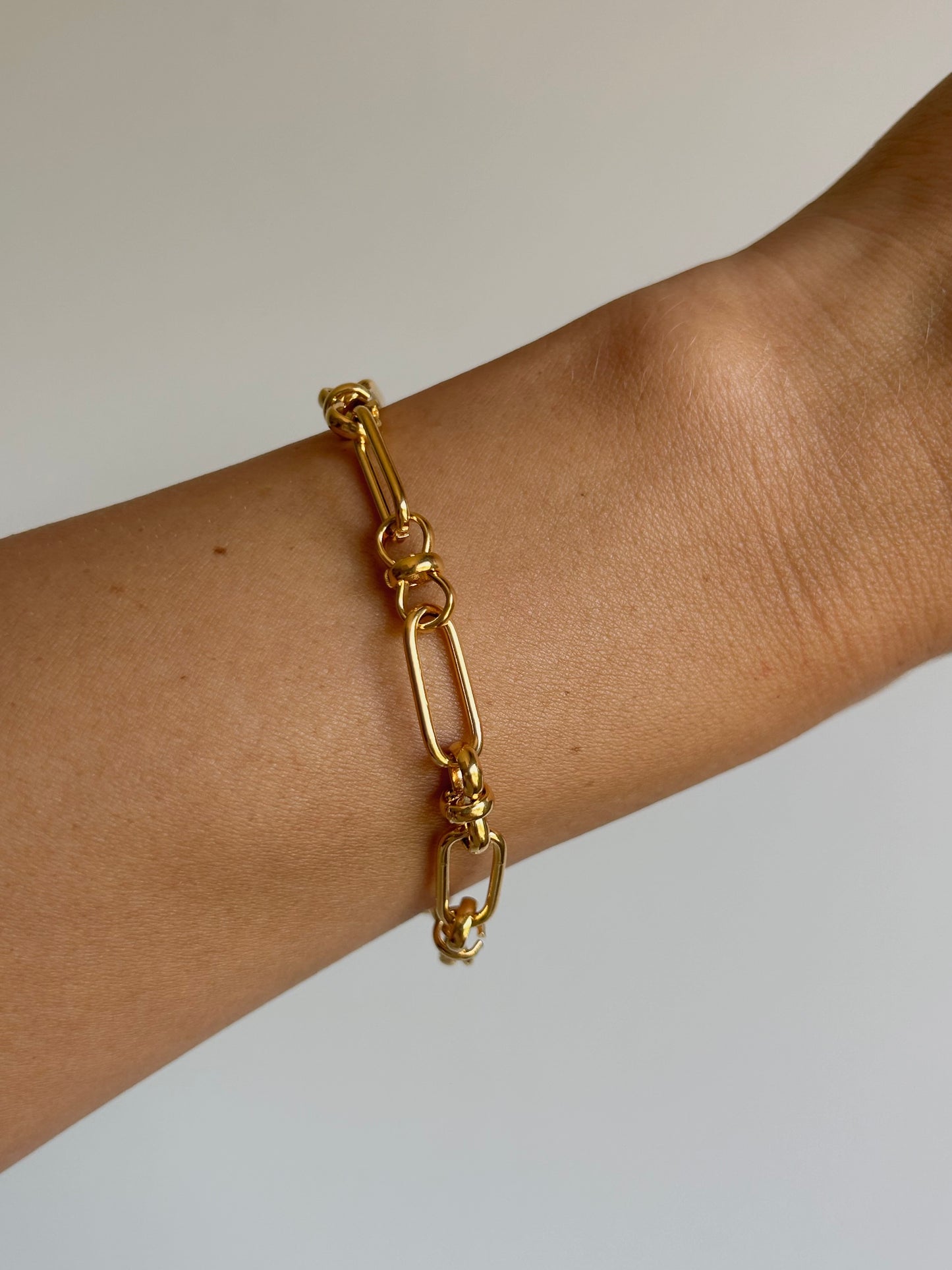 Geometric Link Bracelet