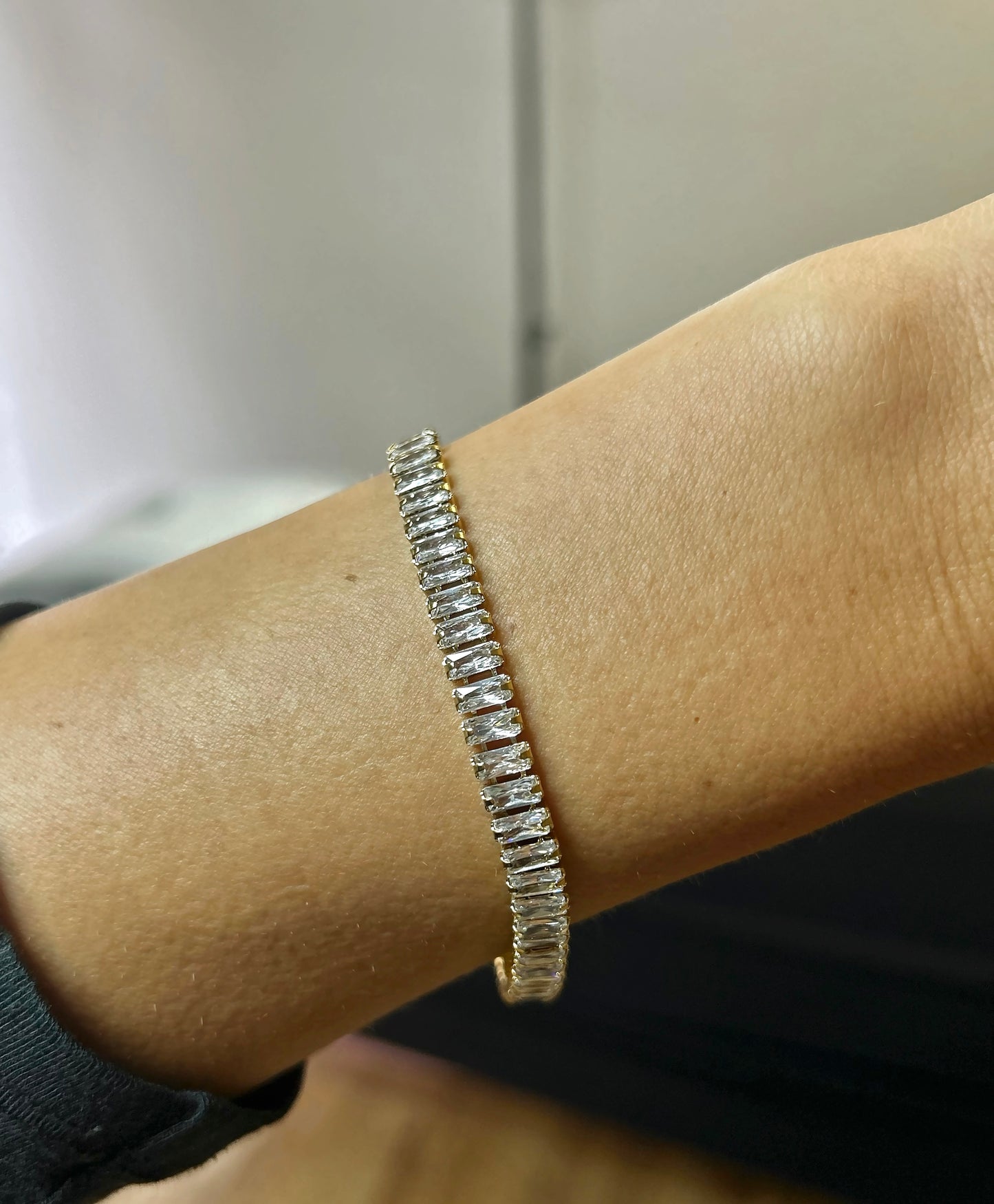 Baguette Tennis Bracelet