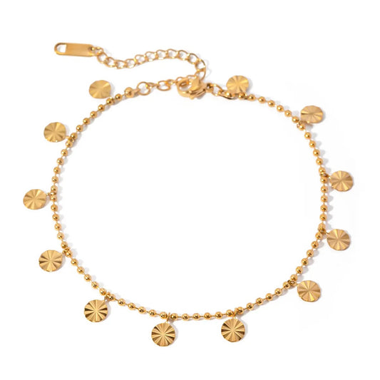 Disc Charm Anklet