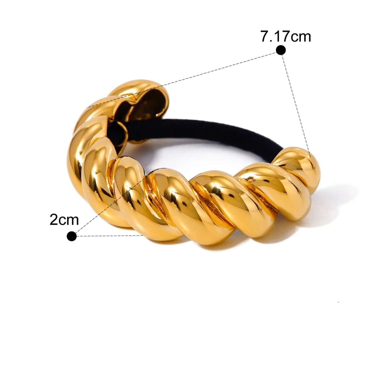 Golden Girl Hair Ties