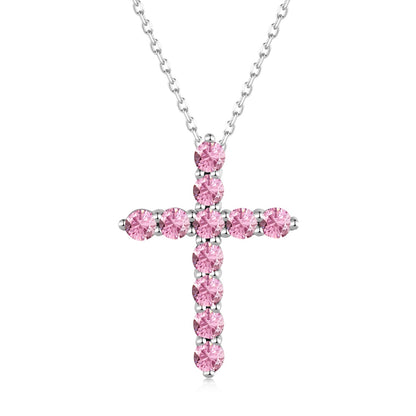 CZ Cross Necklace