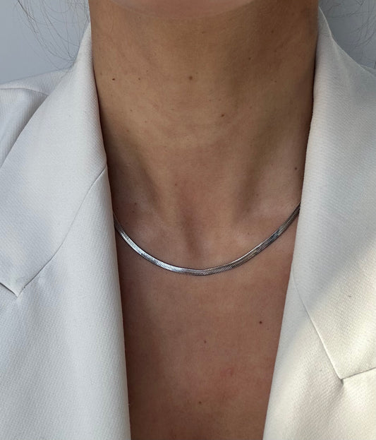 Silver Snake Chain